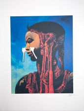 DRUILLET Philippe: ESCLAVE DE SALAMMBÔ  Offset  50 X 70  Numérotée et signée TBE