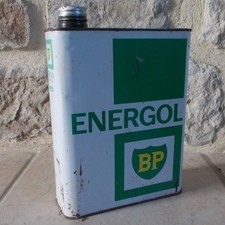Ancien Bidon d'Huile BP