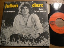 ..  45 t JULIEN CLERC  CE N'EST RIEN  EMI C00611817 AVEC LANGUETTE
