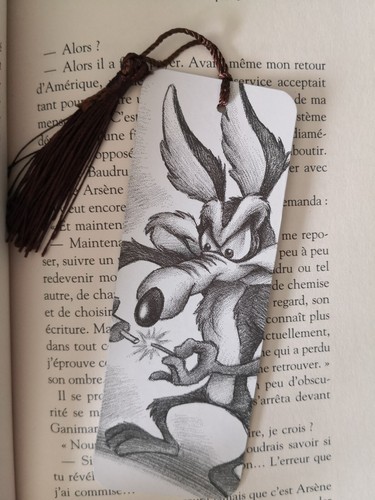 Marque pages cartonné - , coyote
