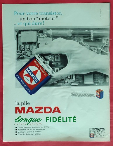 Publicité presse pile - presse,