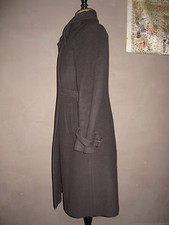 °°° MANTEAU MARRON LAINE ET CACHEMIRE MARQUE PABLO GERARD DAREL T 38 40 42  TTBE