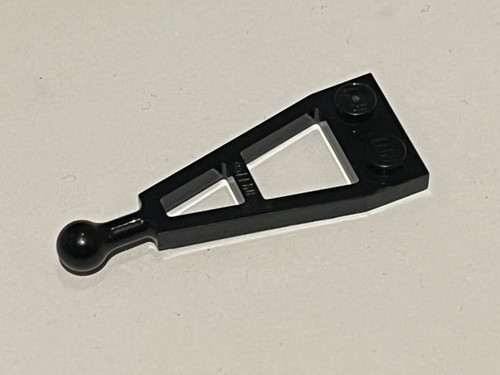 Lego black plate - with, long