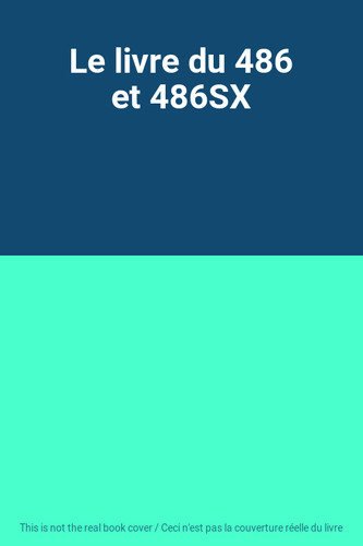 Livre 486 et - et, 486sx