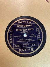 Disque Pathe 94061 Entre Deux Pont Viens À L'exposition