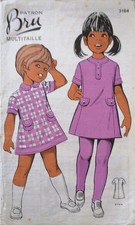 Patron Bru Années 60 N° 3164