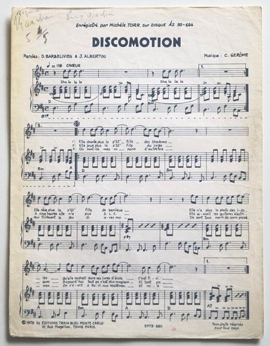 Partition sheet music - , michele
