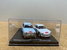 COFFRET DE 2 VOITURES DAUPHINE/ALPINE TOUR DE CORSE 1959 EN BOITE 1/43 AG G10