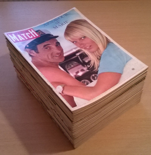 Paris match année - match,