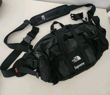 Sac À Taille En Cuir Noir