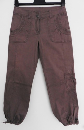 Corsaire pantacourt marron - pantacourt,