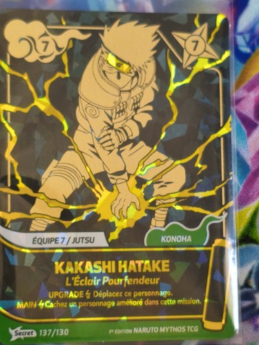 Carte naruto mythos kakashi - carte,