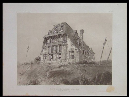 Maison artiste bord - maison,