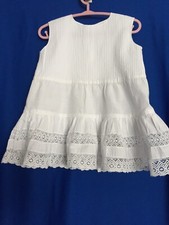 Ancienne robe enfant/ piqué