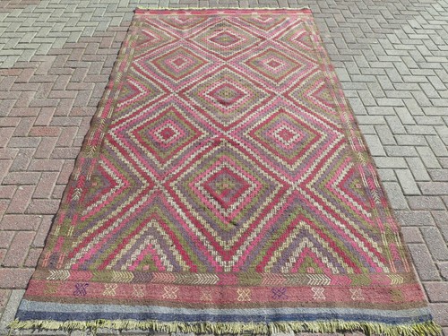 Anatolie kilim tapis - anatolie, brodé