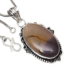 Collier cheval sauvage jaspe