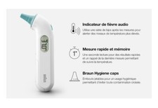 ThermoScan 3 précision professionnelle - indicateur acoustique de fièvre.
