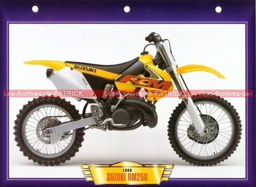Suzuki 250 rm250 1999 - suzuki,