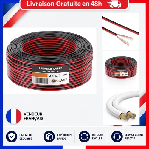 Manax câble enceinte 2x0 - câble,