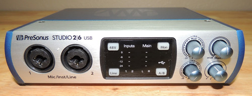 Presonus studio usb 2ch - 2|6,