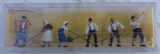Figurines HO PREISER 0045 - La récolte des foins. 6 pièces Preisgruppe 08 - Neuf