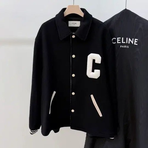 Celine wool teddy baseball - wool,