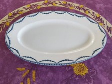 Plat Ovale ancien Terre de Fer