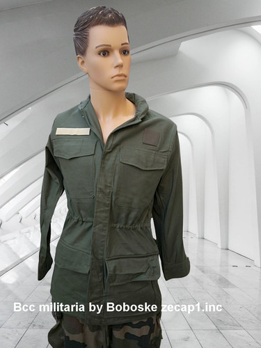 Veste kaki poches armée - ,