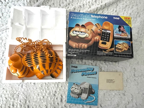 Vintage tyco garfield landline - vintage,