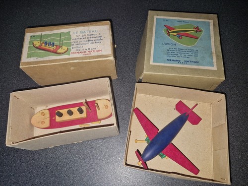 Jouets bois anciens - anciens, fernand