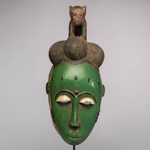 0989 masque baoule avec socle - 0989,