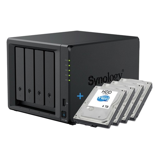 Synology ds925 nas 4x4tb hdd - ds925+,