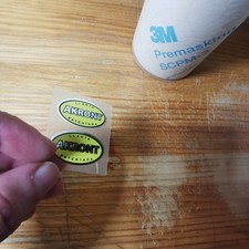 Akront rim vinyl wheels decal