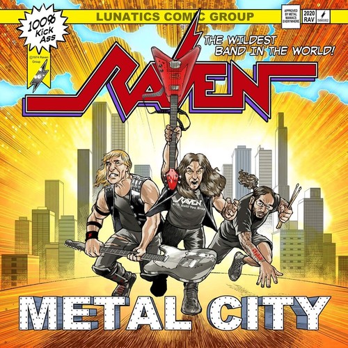 Raven metal city album - city,