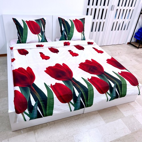 Tulipes set draps lit une - tulipes, gr