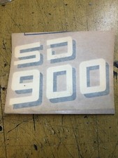 1 autocollant cache latéral g  900 sd ducati 080191875 900 SD DARMAH sport desmo