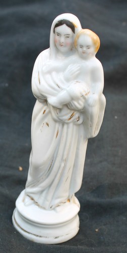 Ancienne vierge l enfant - ,