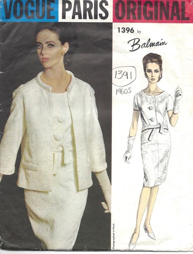 1960s vintage vogue couture - 1960s,