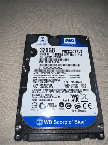 Disque dur hdd - disque, 320