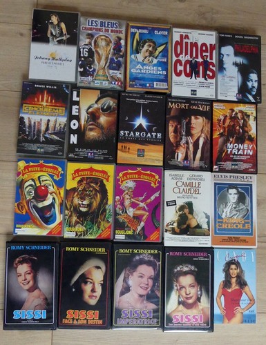 Vhs films divers - vhs, k7