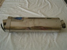 Yamaha YZF R6 RJ RN 04 03 05,  pot échappement, endommagés,  EXHAUST,EVO Blue fl