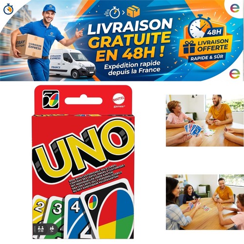 Uno mattel games - mattel, cartes