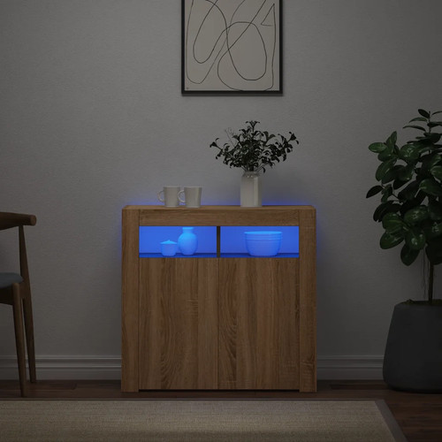 Buffet avec bandes led - buffet,