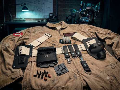 Ghostbusters costume leather - costume,
