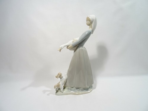 Lladro statue porcelaine jeune - statue,