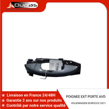 🇫🇷 POIGNEE EXTERIEURE PORTE AVANT DROIT VOLKSWAGEN SCIROCCO ➤1K8837206FGRU ♻️