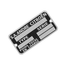 PLAQUE CONSTRUCTEUR S.A. ANDRE
