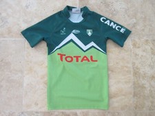 Maillot rugby PAU SECTION PALOISE n°10 Proact vert shirt XXXS 6 ans