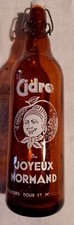 Ancienne Bouteille De Cidre Du Joyeux Normand