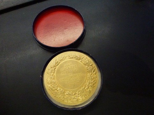 Rare médaille vermeil jean - rare, de